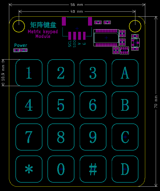 机械尺寸图