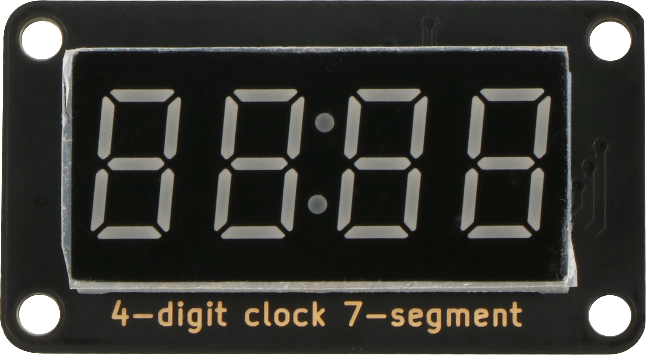 4-digit 7-segment-clock