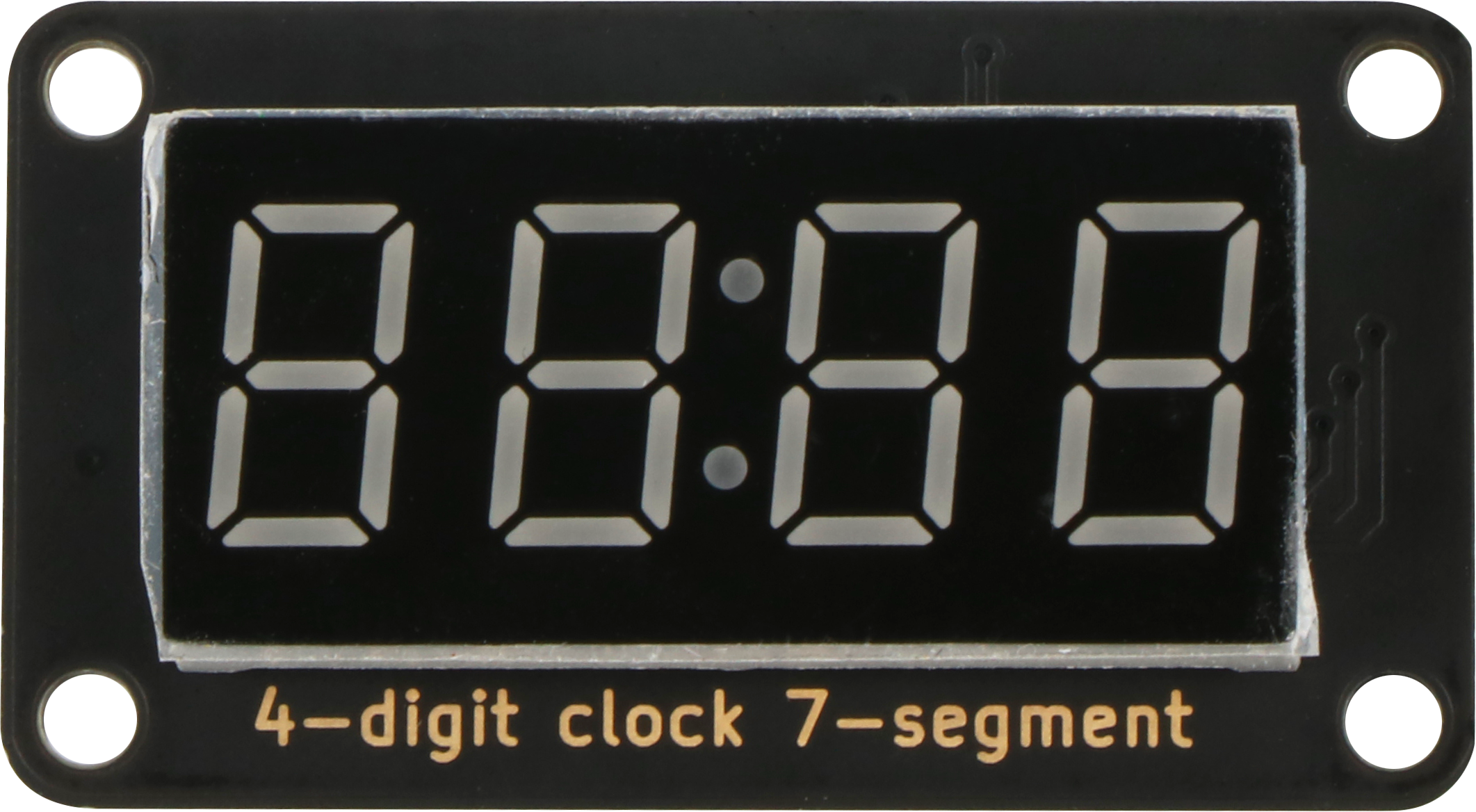 4-digit 7-segment-clock